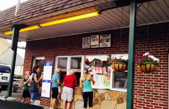 Dairy bar Milford Pa