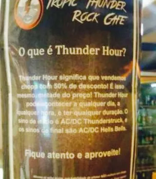 Tropic Thunder Rock Cafe