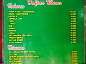 Warung Makan Ayam Goreng Kebon Ndelik