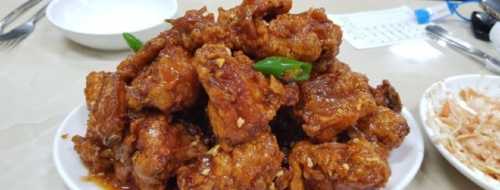 Sinpo Korean Style Sweet and Sour Chicken