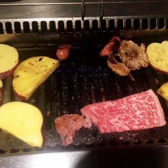 Charcoal cuisine Kobe beef Ikuta 여행 사진