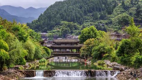 Xijiang Qianhu Miao Village travel destination