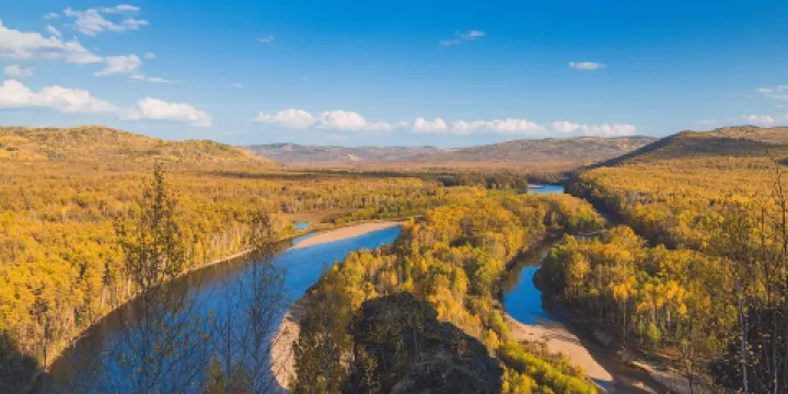內蒙古伊克薩瑪國家森林公園