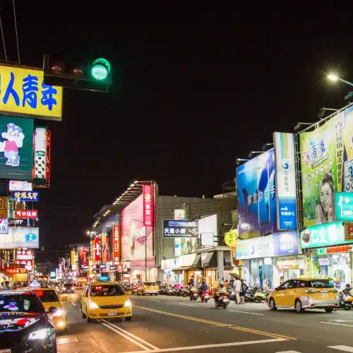 台中熱門夜間人氣景點