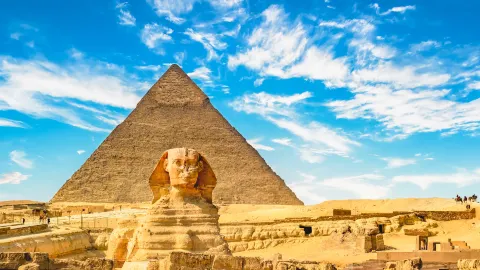 Tượng Nhân sư lớn ở Giza attraction in Cairo