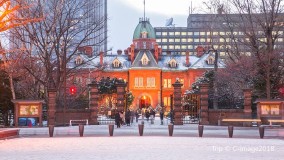 Former Hokkaido Government Office Building Red Brick Building