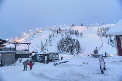 Skiing in Rovaniemi