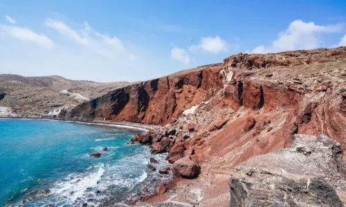 Red beach