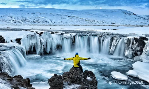 Goðafoss Waterfall