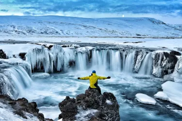 Goðafoss Waterfall