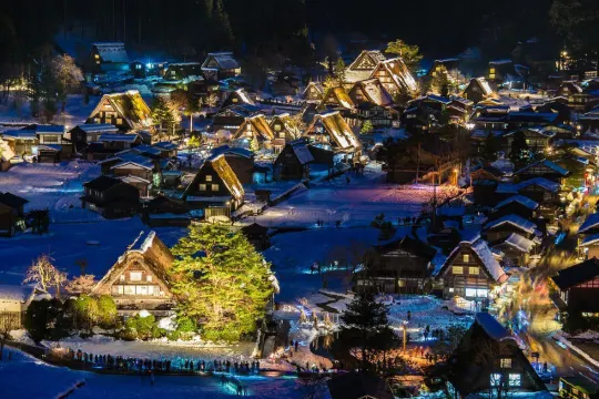 【必到景點】2024白川鄉合掌村點燈日期、交通、附近景點全介紹！