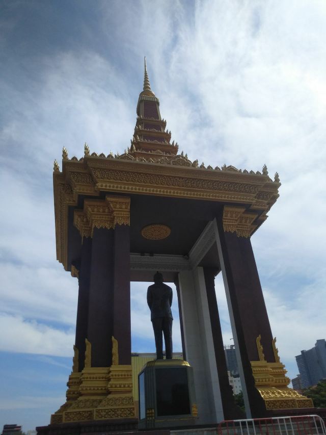 Statue of King Father Norodom Sihanouk