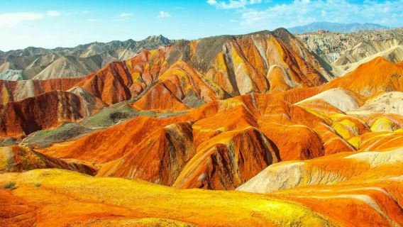 Danxia Landform Viewing in Zhangye