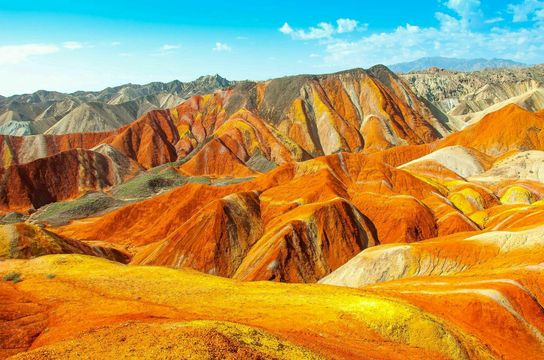 Danxia Landform Viewing in Zhangye