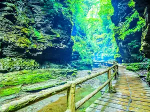 Gucheng Mountain-Qili Gorge Scenery Spot