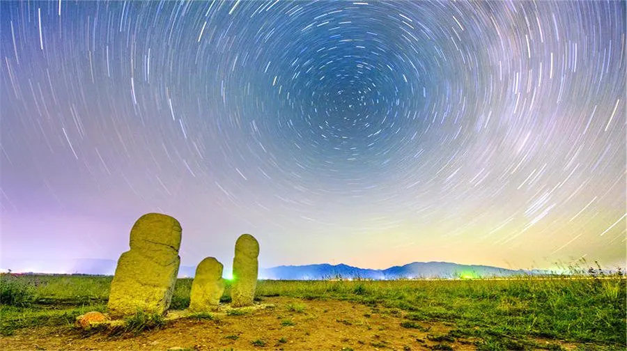 Grassland Stone Human Scenic Area