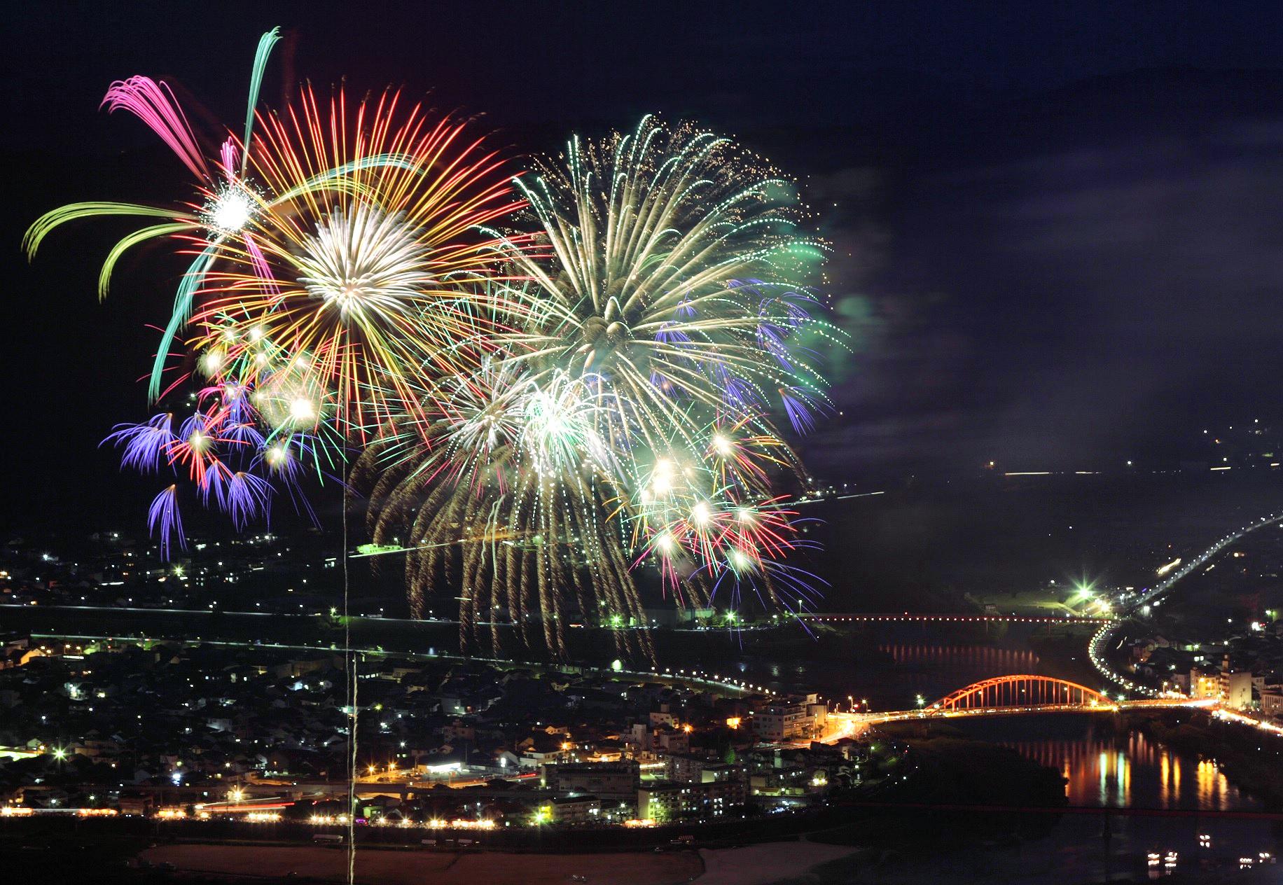Miyoshi Citizen Summer Night Fireworks Festival | Miyoshi