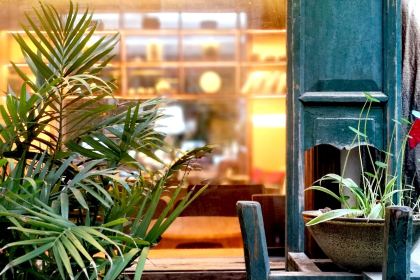 街头巷尾咖啡西餐厅