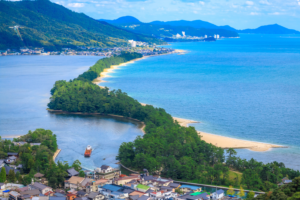 Kyoto Amanohashidate Sightseeing Combo E-Ticket <Kasamatsu Sightseeing Ticket / Tango Amanohashidate & Ine 2-Day Free Pass>