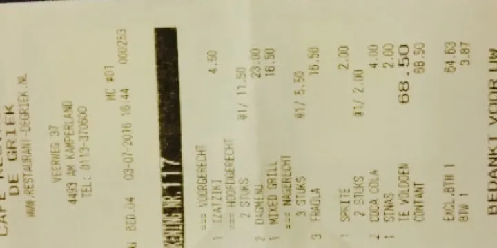 Cafe-Restaurant De Griek