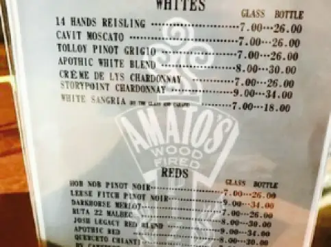 Amato's Woodfired Pizza