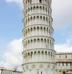 The Leaning Tower of Pizza