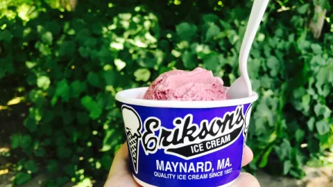 Erikson's Ice Cream in Maynard