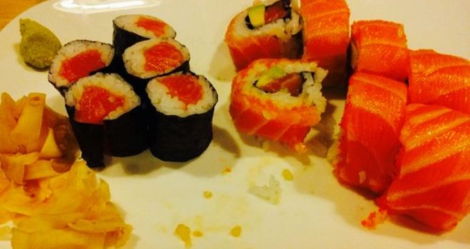 Aal-Kate in der Lachs-Raucherei Wortberg