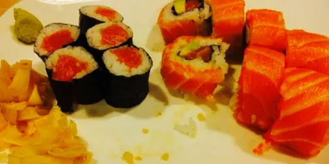 Aal-Kate in der Lachs-Raucherei Wortberg