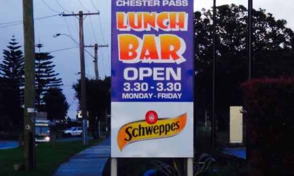 Chester Pass Lunch Bar