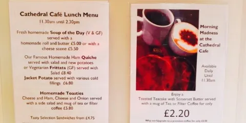 Wells Cathedral Cafe