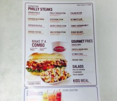 Charleys Cheesesteaks