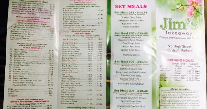 Jim's Takeaway