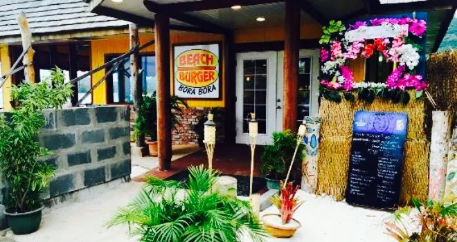 Beach Burger Bora Bora