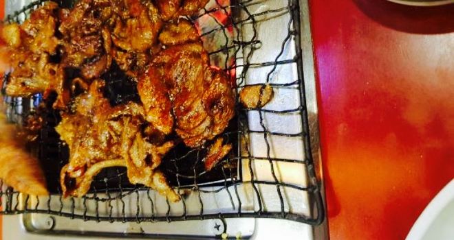 Guga Ne Charcoal Fire Ribs