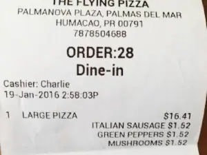 The Flying Pizza