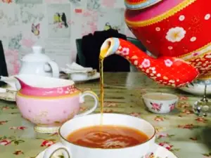 Wrinkled Stocking Tea Room