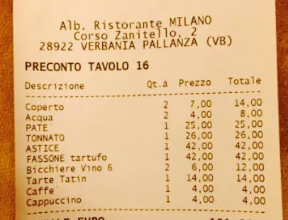 Ristorante Milano