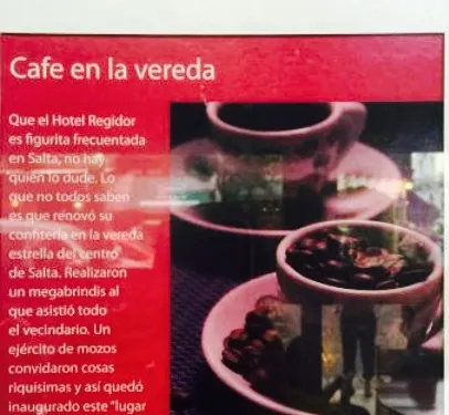 Confiteria Hotel Regidor