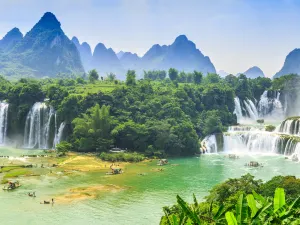 Detian Transnational Waterfall Scenic Spot