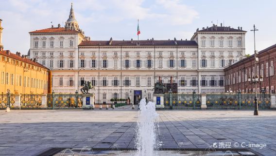 Royal Palace of Turin + Torino Olympic Stadium + Racconigi Castle + Valentino Castle