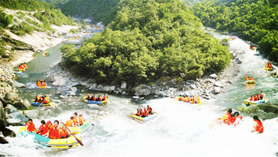 Baotianman Canyon Rafting