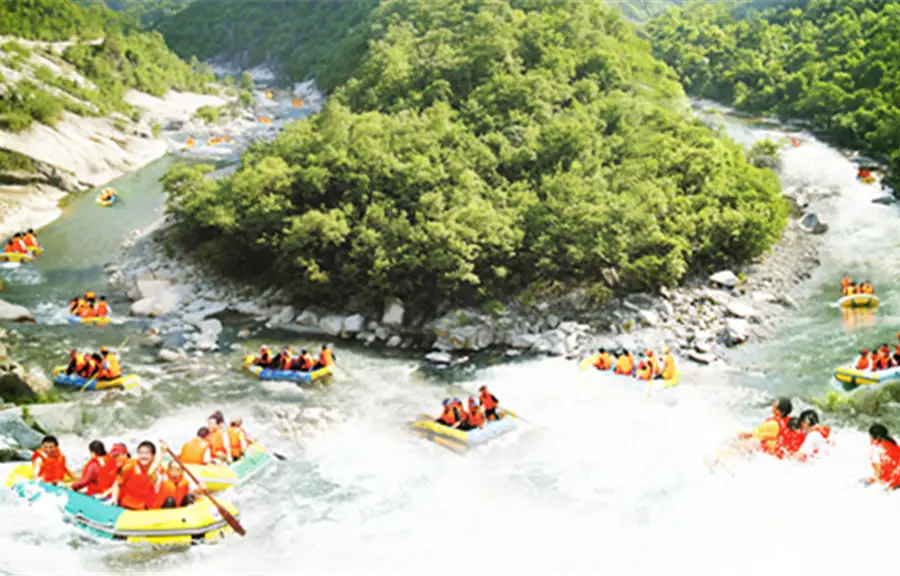 Baotianman Canyon Rafting 