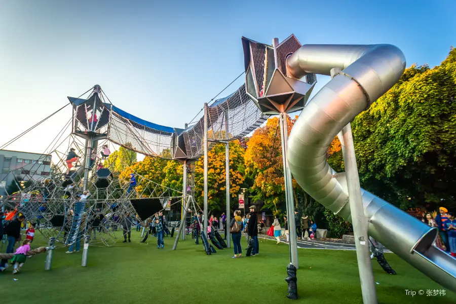 Artist at Play Playground at Seattle Center