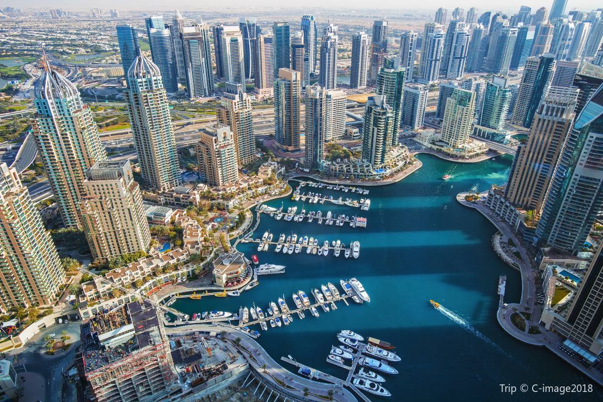 Übernachtung an der Dubai Marina