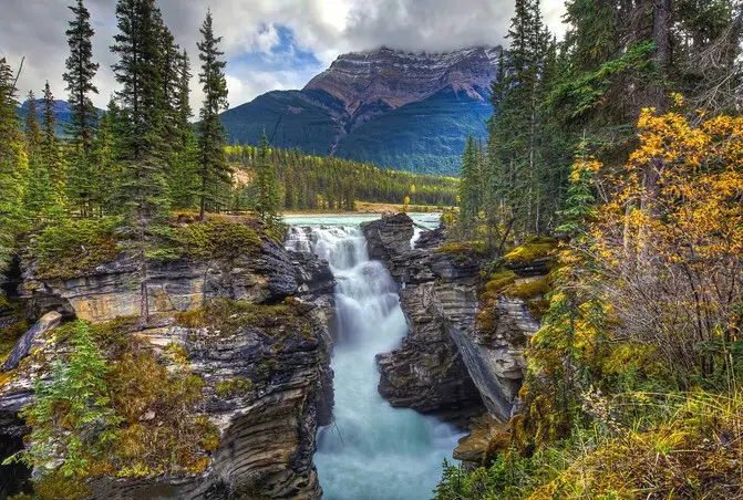 Cascate dell'Athabasca