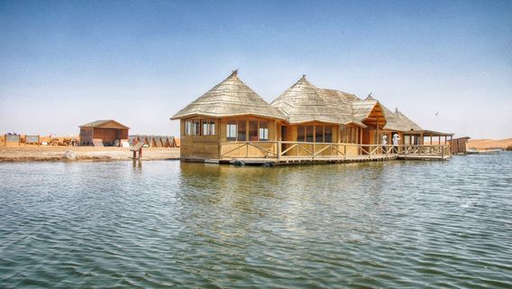 Tengger Desert Moon Lake