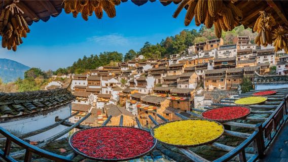 Crop Sun-Drying in Wuyuan