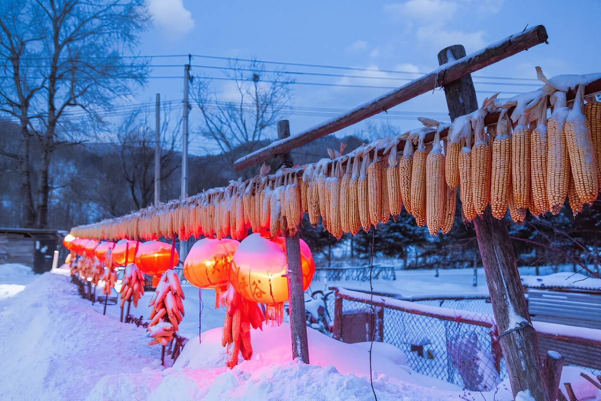 哈爾濱氣溫 - 雪谷