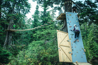 Mountain Ropes Adventure  Grouse Mountain - The Peak of Vancouver